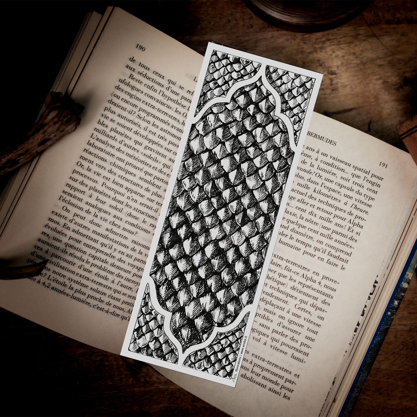 Marque page Dragon