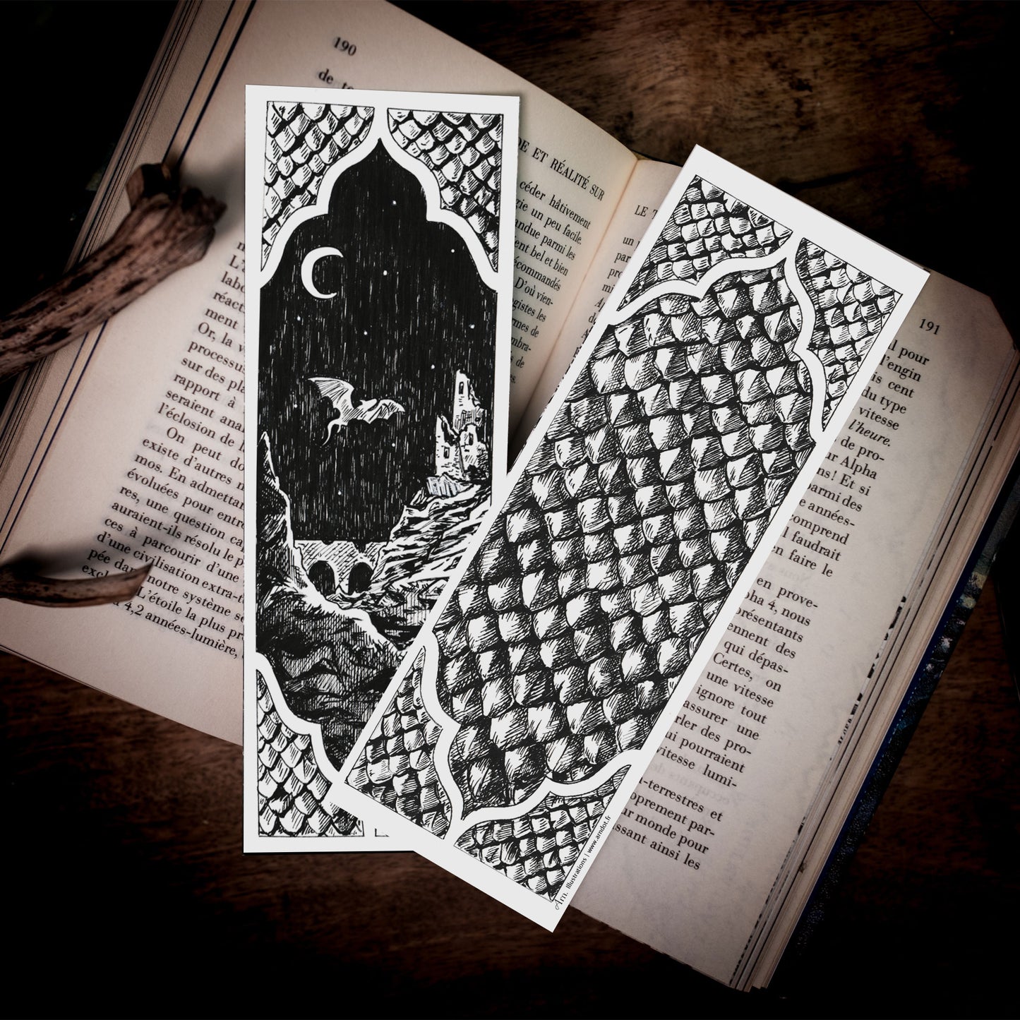 Marque page Dragon