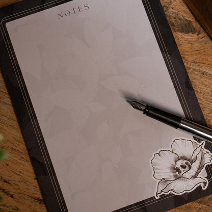 A5 notepad - Flower