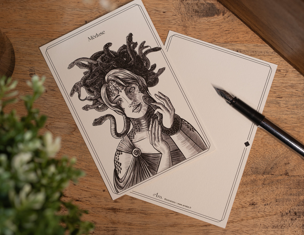 Postcard - Medusa