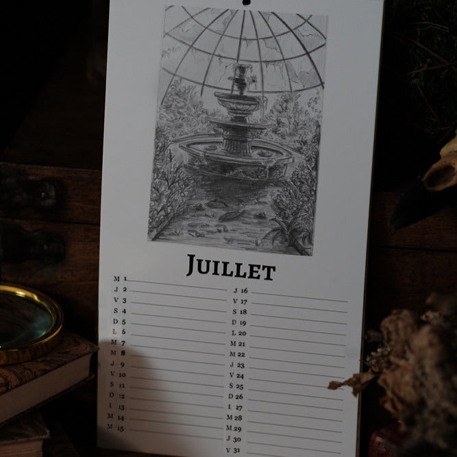 PRÉCOMMANDE - Calendrier 2026 Étrange Demeure