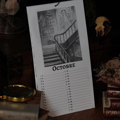 PRÉCOMMANDE - Calendrier 2026 Étrange Demeure